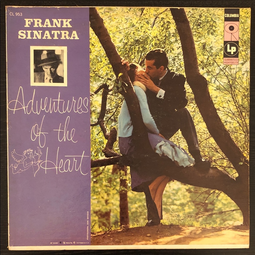 Frank Sinatra Adventures of the Heart Vinyl Lp Record Album